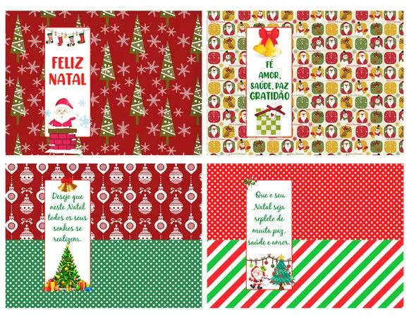 60 Rótulos para Bis Natal Pronta Entrega