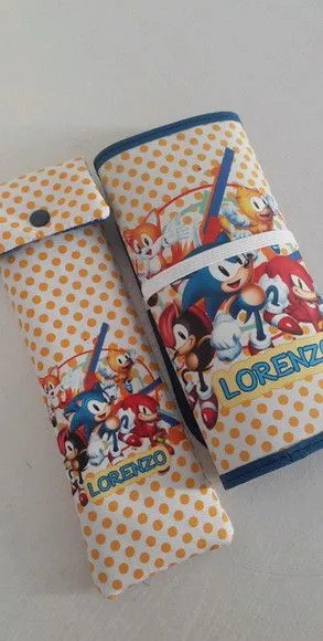 Jogo americano e porta talher Sonic - foto 3