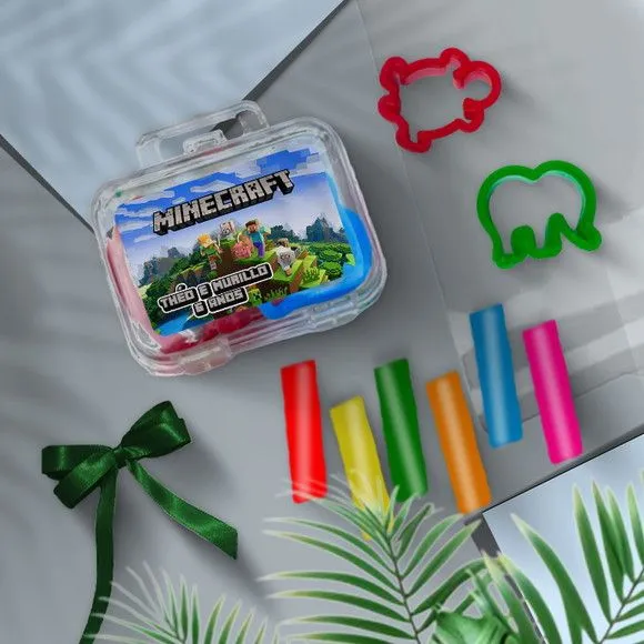 Mini Maleta - Minecraft Personalizada - feito à mão por Mi Papelaria Criativa