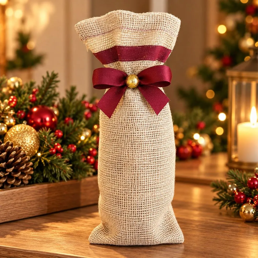 Saco para Bebidas 15x44cm Natal e Ocasiões Especiais - Brinde e Lembrancinha - foto 7
