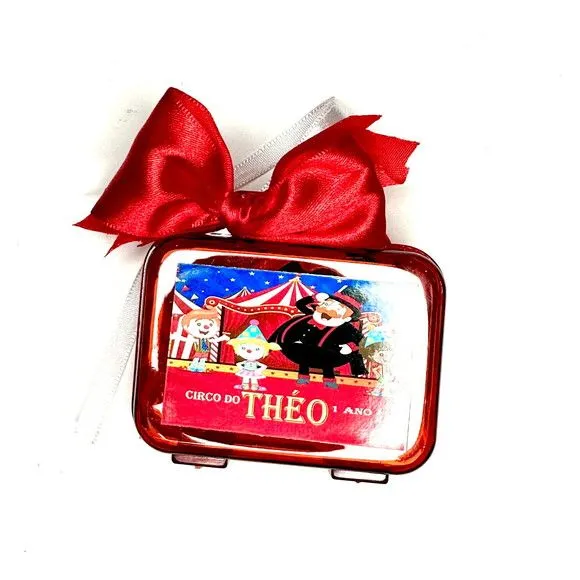 Mini Maleta com Massinhas Circo Personalizada - foto 2