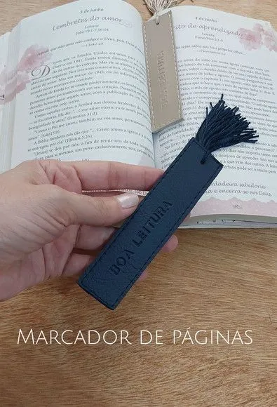 Marcador de Páginas em Sintético Montana - artesanato feito à mão por Innovare Studio