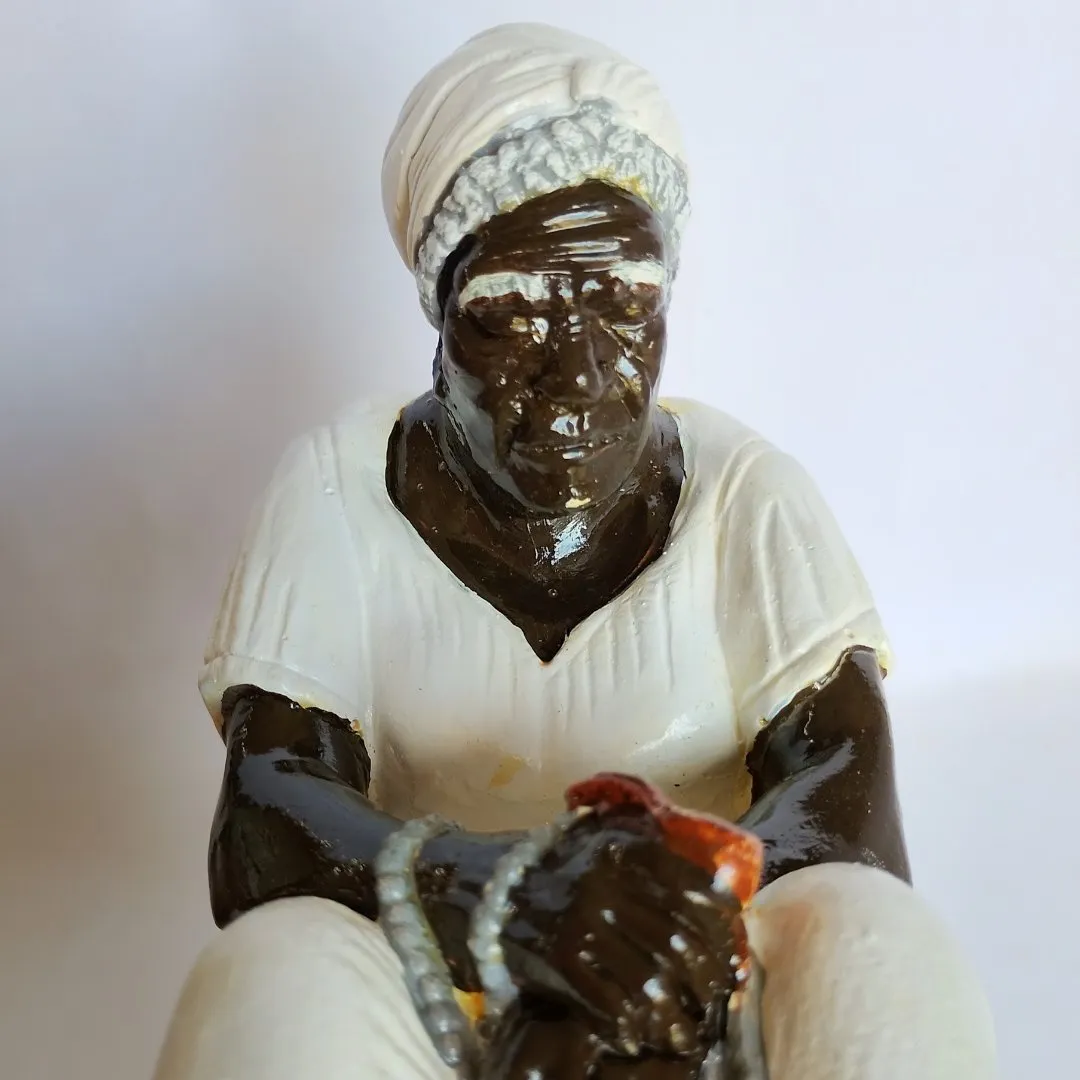 imagem em gesso maciça 25 cm