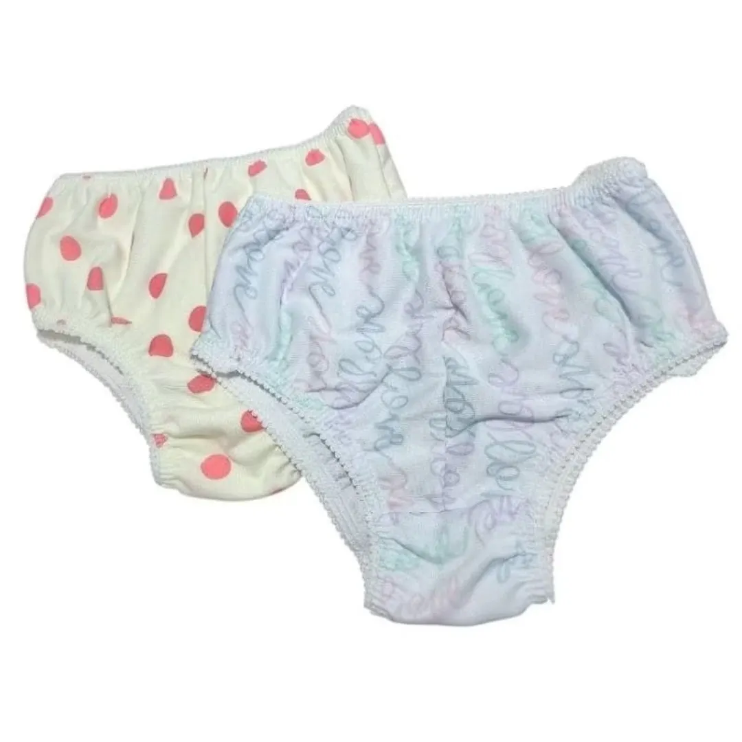 Kit 5 Calcinhas Infantis Lisas e Estampas/Modelos Variados - foto 2