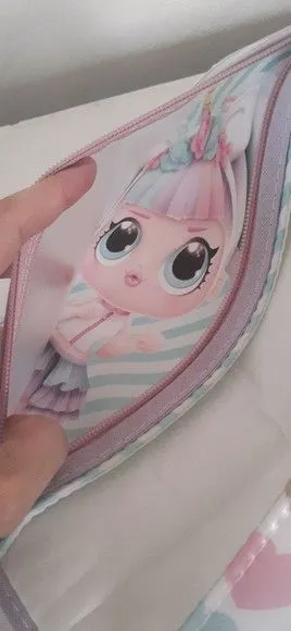 PORTA DOCUMENTOS INFANTIL - LOL UNICÓRNIO - foto 3
