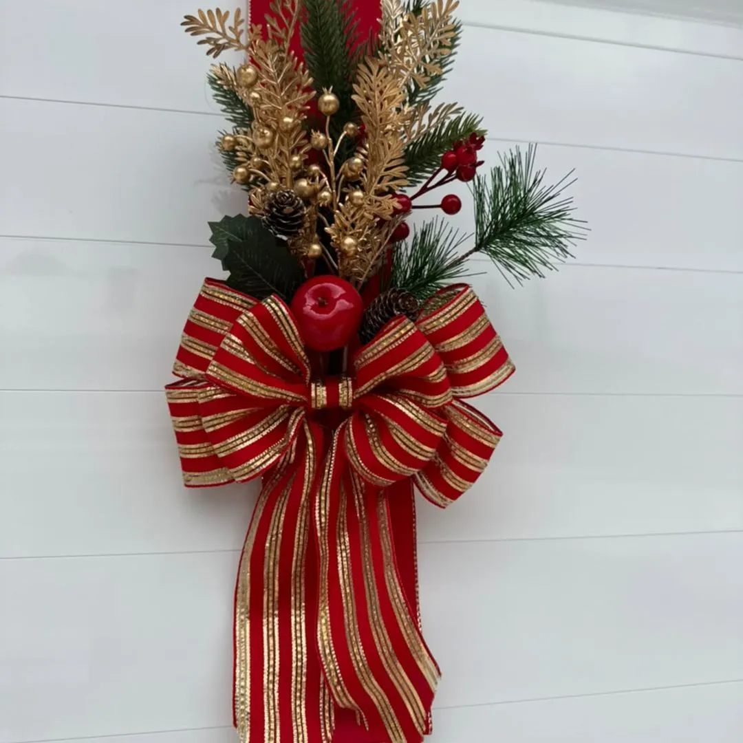 Escapulário de Porta em Festão para Natal - foto 2