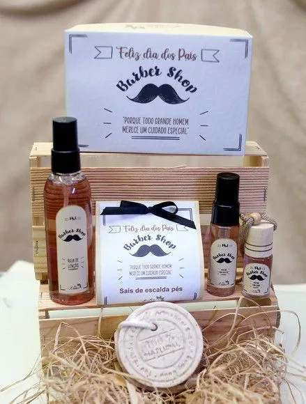Kit Personalizado para o Dia dos Pais Corporativo - artesanato feito à mão por Juliana Biz - casa e bem estar