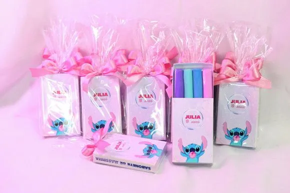Sabonete Mágico Lembrancinha Personalizada Lilo e Stich - foto 3
