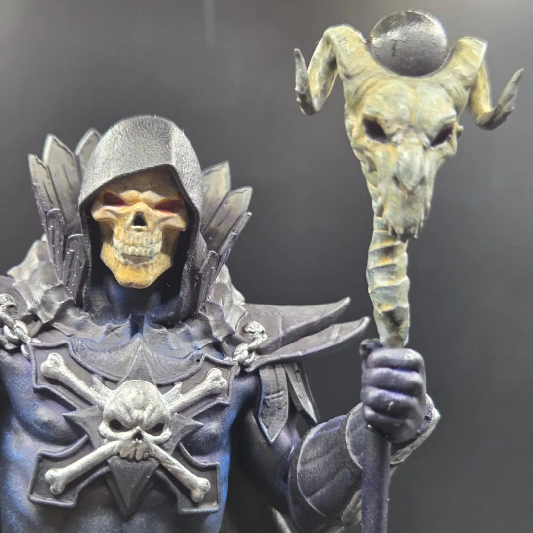 Boneco Esqueleto He-man Mestres Do Universo Colecionaveis - foto 2