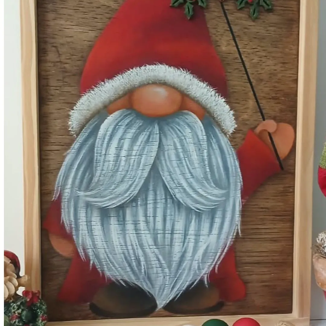 Quadro Papai Noel Nórdico - Natal - foto 2