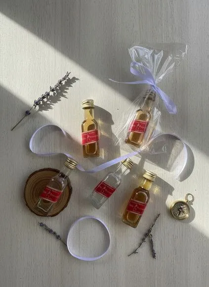 Garrafinha - 20ml Personalizada - artesanato feito à mão por Mi Papelaria Criativa