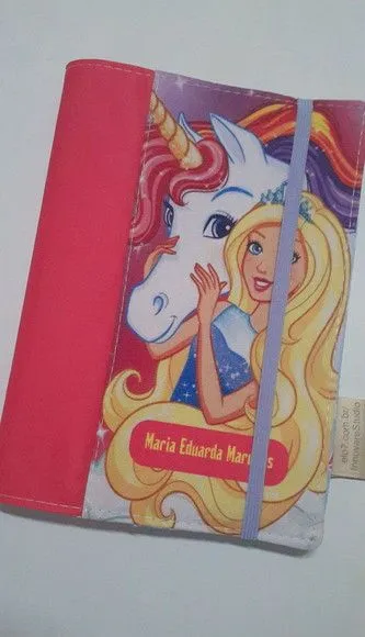 Capa para agenda - Barbie - foto 2