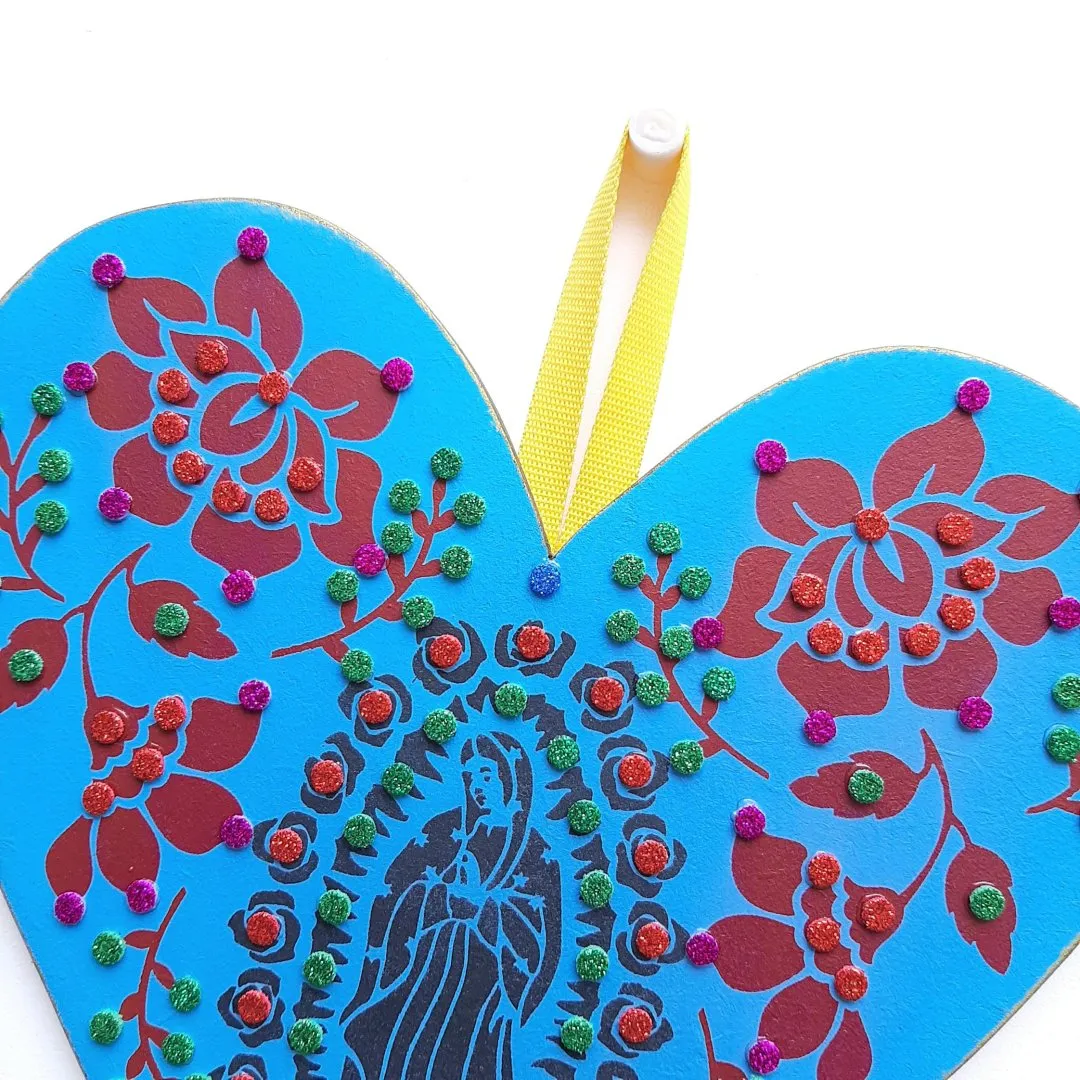Quadro Coração de Guadalupe - foto 2