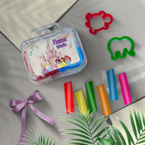 Mini Maleta - Princesas Disney Personalizada - feito à mão por Mi Papelaria Criativa