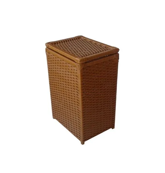 Cesto Roupa Sintét. Avelã 40x30x60 - foto 3