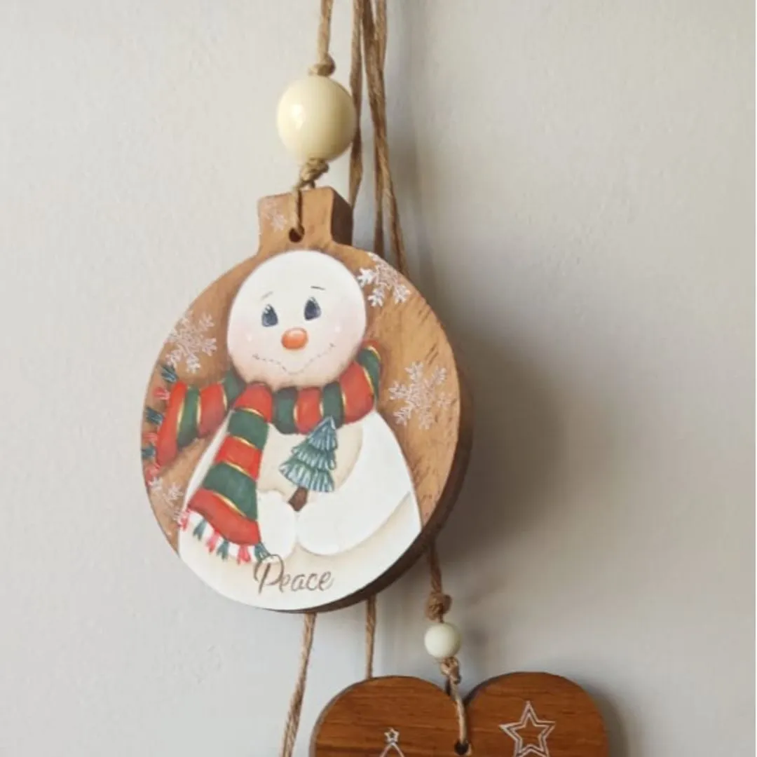 Pendente Boneco De Neve Paz - foto 7