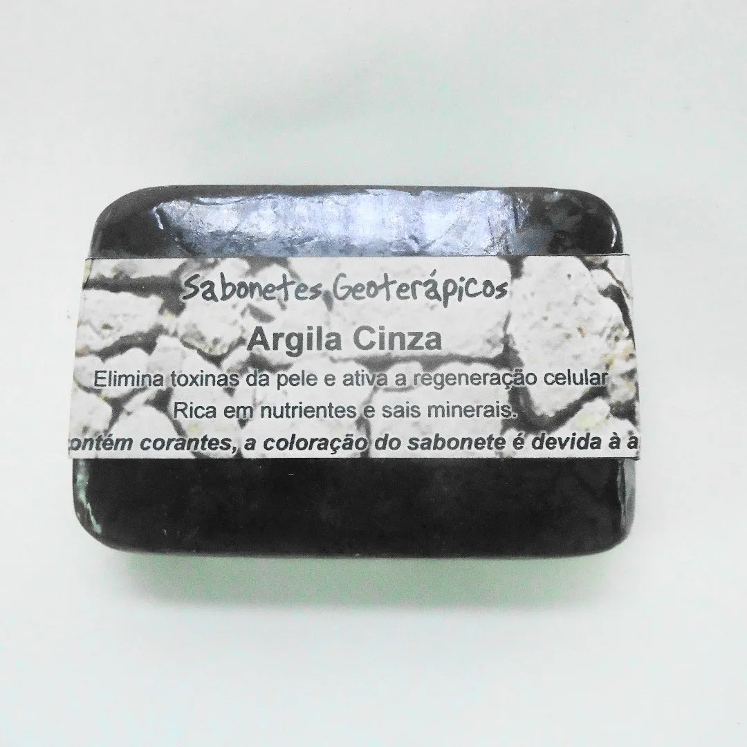 Sabonetes Geoterápicos - Argila Cinza - foto 2