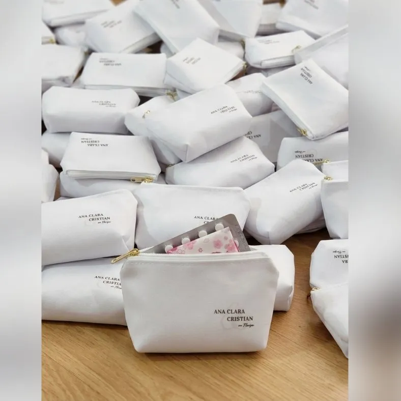 Nécessaire Trapézio Personalizada | Lembrancinha para Casamento, Formatura e Eventos - foto 2