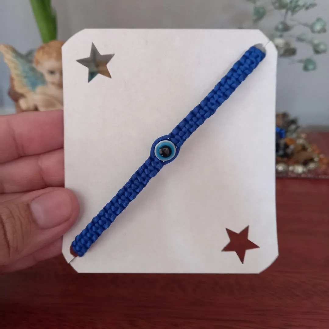 Pulseira Olho grego macramê - foto 2