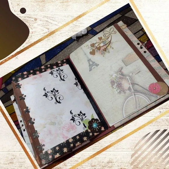 Scrapbook Vintage 2022 (álbum de Fotos com Papéis Especiais) - foto 4