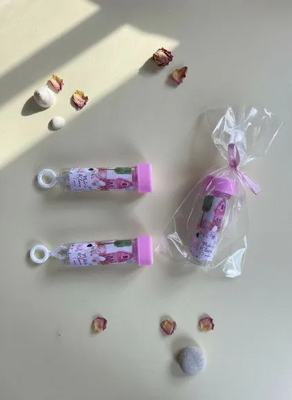 Bolha de Sabão - Fazendinha Personalizado - artesanato feito à mão por Mi Papelaria Criativa