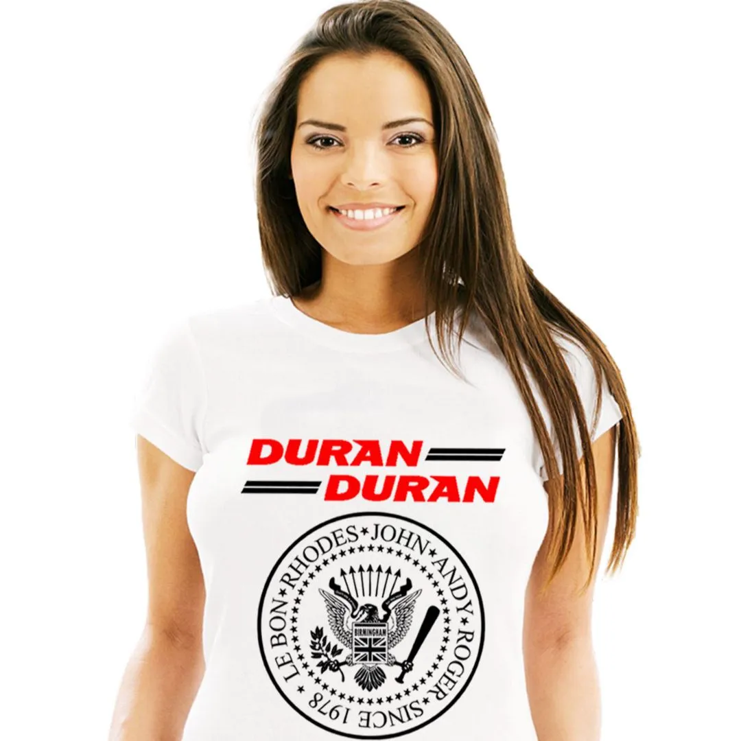 Camiseta camisa Duran Duran logo new wave anos 80 estampa exclusiva cores variadas tamanhos unisex - foto 3