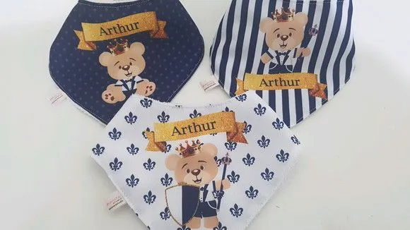 Babador Realeza personalizado - foto 3