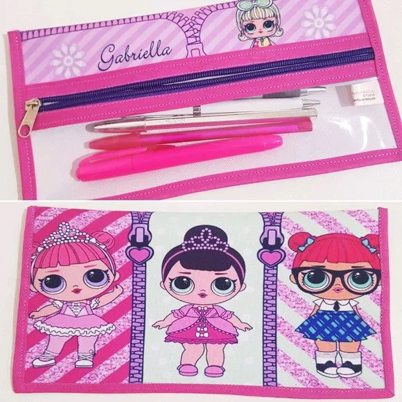 Necessaire personalizada Lol - artesanato feito à mão por Innovare Studio