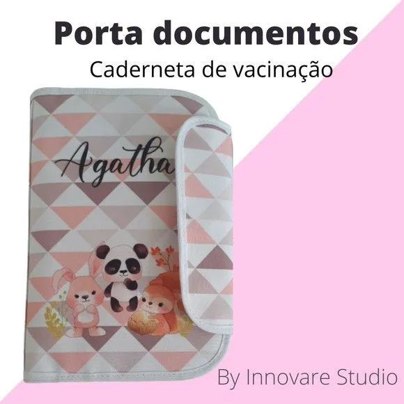 PORTA DOCUMENTOS INFANTIL - ANIMAIS - foto 2