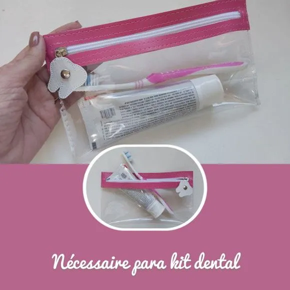 Necessaire Porta Escova de Dente - Dentinho Feliz - foto 3
