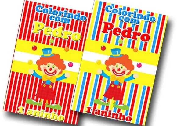 Revista de colorir Circo 14x10 - artesanato de PAPCRIE