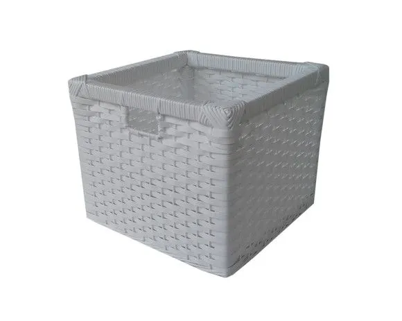 Cesto Gaveta Sintético Branco 32x32x32 - foto 2