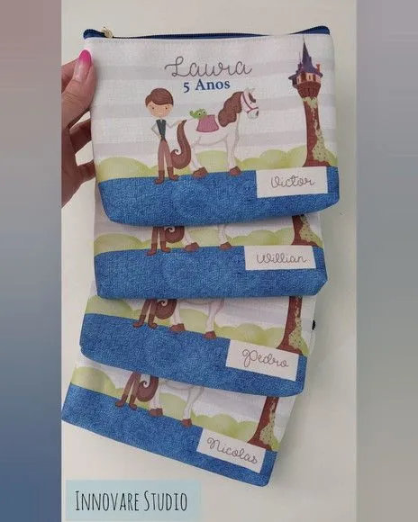 Necessaire Personalizada - Príncipe e Princesa - foto 3