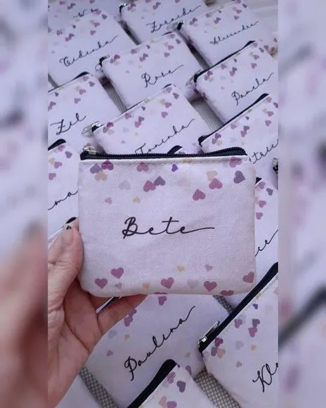 Porta Moedas Personalizado - Corações - foto 2