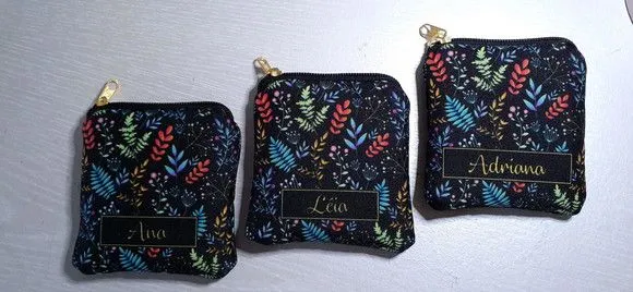 Porta Moedas Flores - foto 2