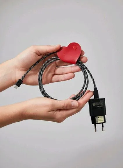 Porta Fios Coração - foto 3