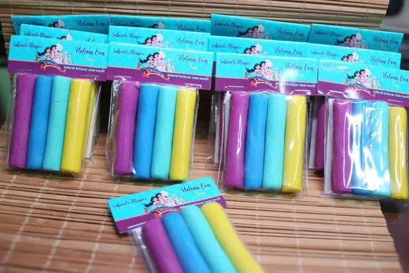 Lembrancinha Festa Infantil Personalizada Jasmine e Aladim - artesanato feito à mão por Juliana Biz - casa e bem estar