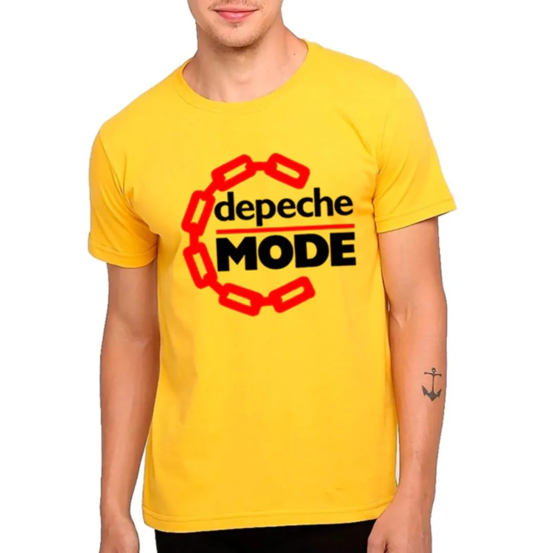 Camiseta camisa Depeche Mode, banda New Wave anos 80, exclusiva, unisex cores variadas