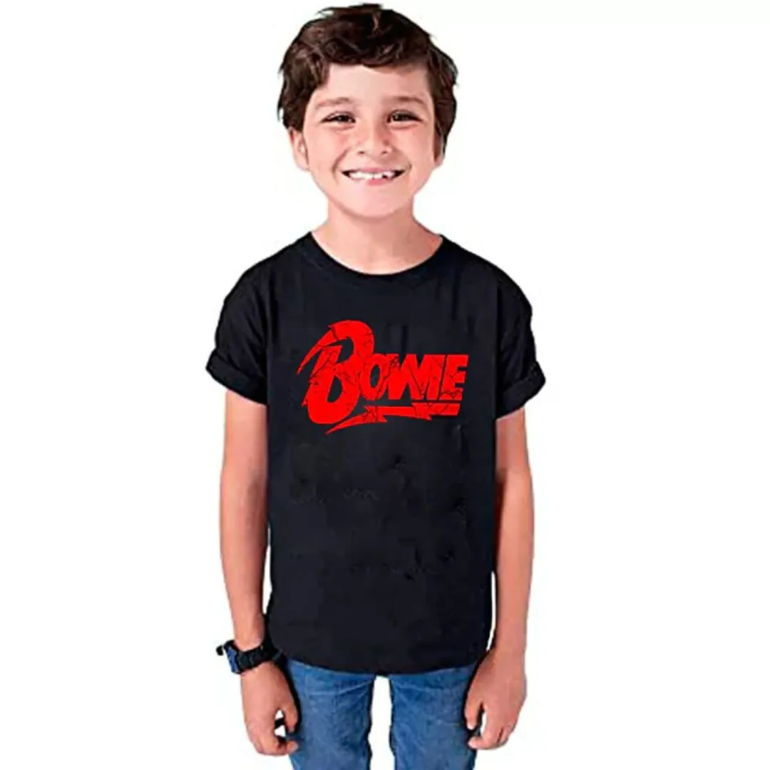 Camiseta David Bowie, estampa logo, 100% algodão - foto 2