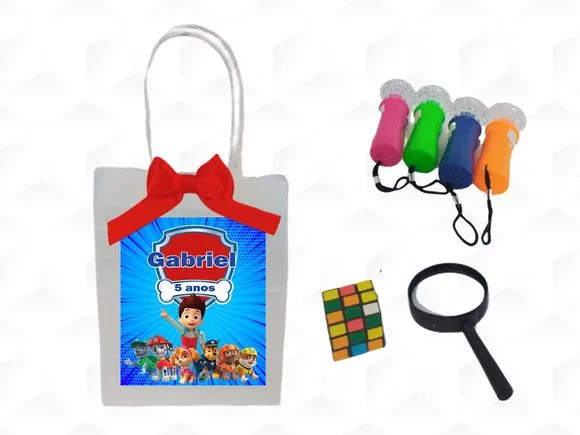 Kit Detetive Patrulha Canina Personalizado - foto 2