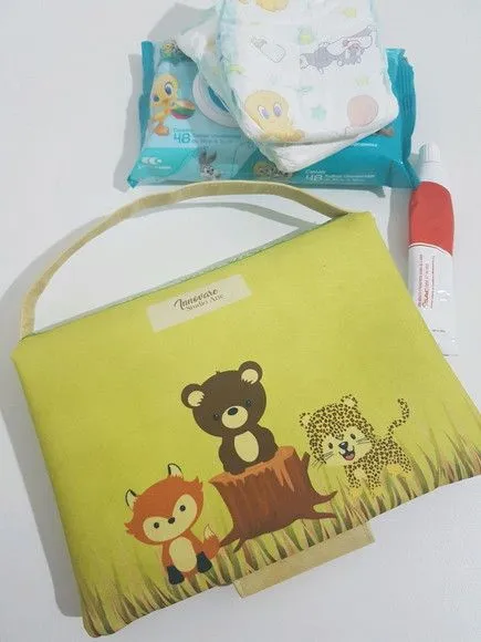 Kit higiene do bebê- Porta fraldas e lenço umedecido - foto 5