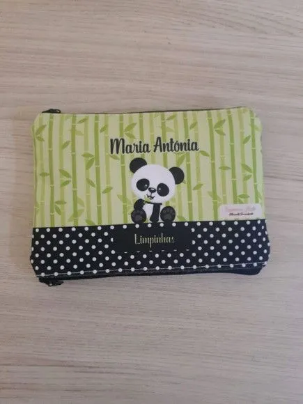 Organizador Duplo P - Panda - feito à mão por Innovare Studio