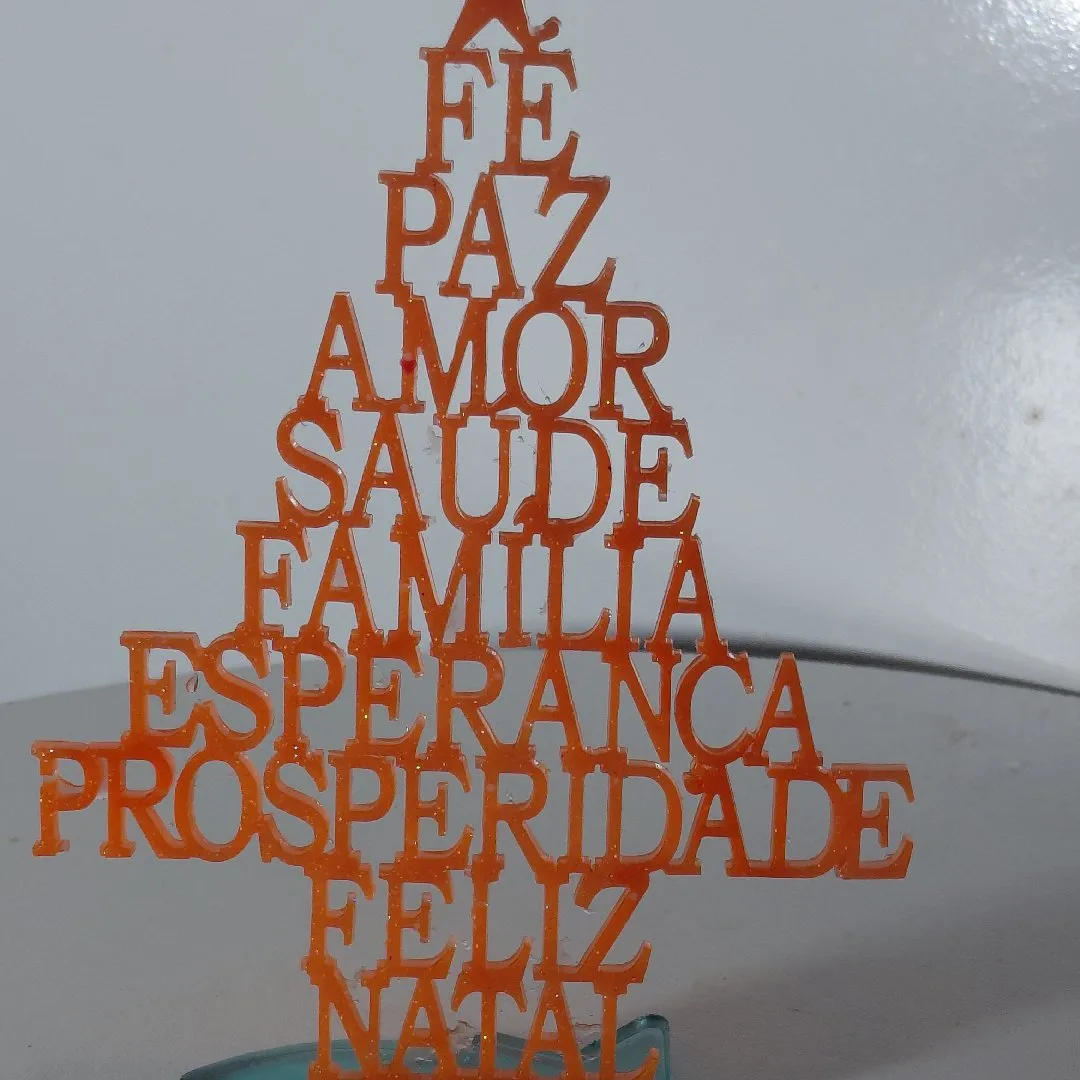 INFEITES DE NATAL, ARVORE PALAVRAS POSITIVA. - foto 4