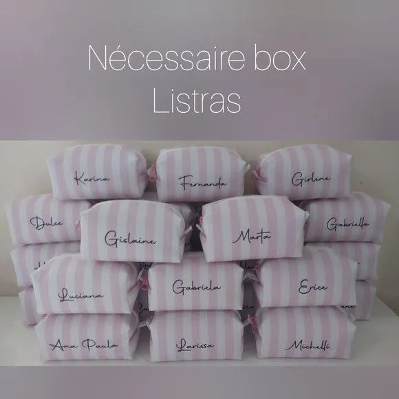 Necessaire Box P - feito à mão por Innovare Studio