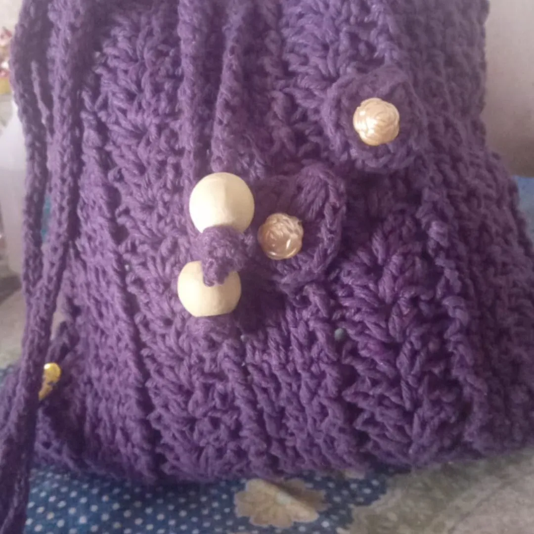bolsa  de croche - foto 5