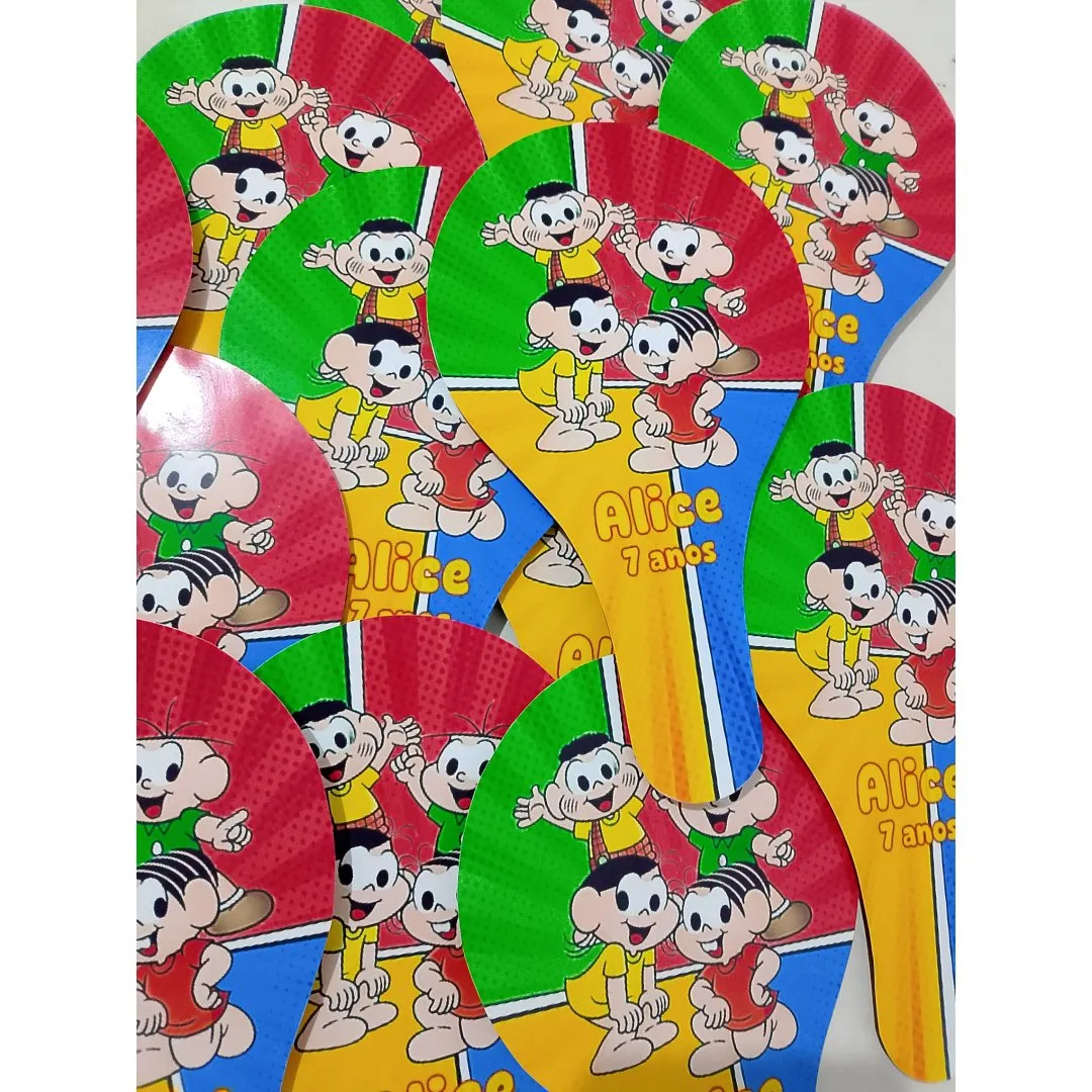 kit raquete personalizada (turma da Mônica) - foto 2