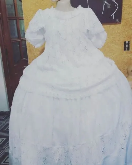Baiana Branca Lese e Renda - foto 2
