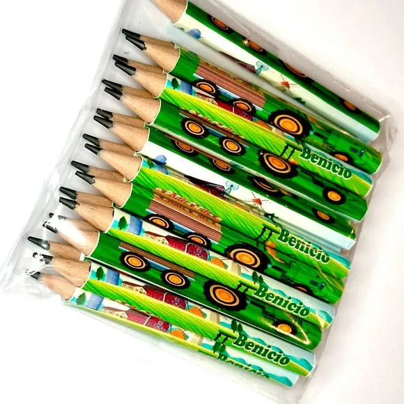 Mini Lápis Fazendinha Trator Personalizado - foto 3