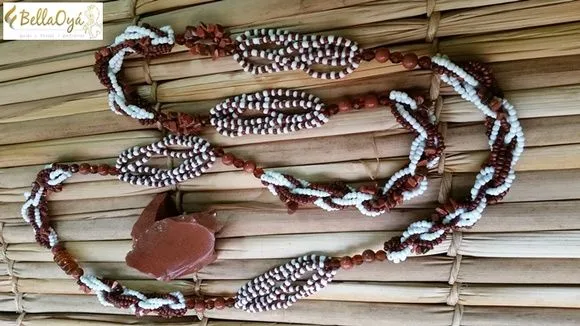 Guia de Miçanga de Xango - artesanato de BellaOya Guias e Brajas