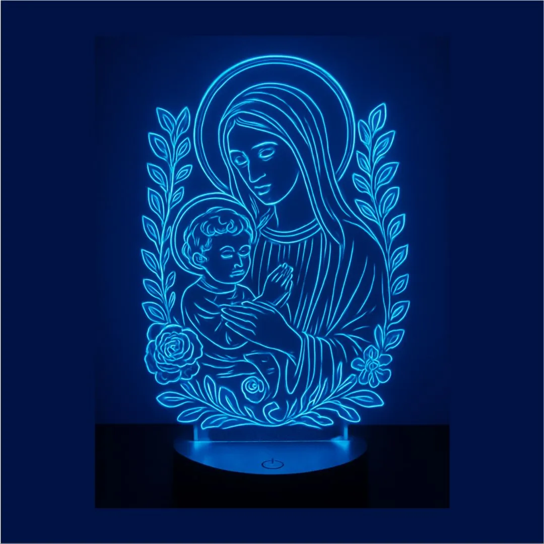 Luminárias em LED - artesanato feito à mão por LeJu Art Decor